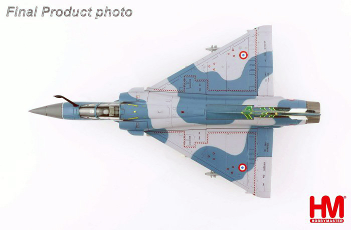 HA1617法國空軍1/2鸛中隊Mirage 2000-5F戰機10周年模型