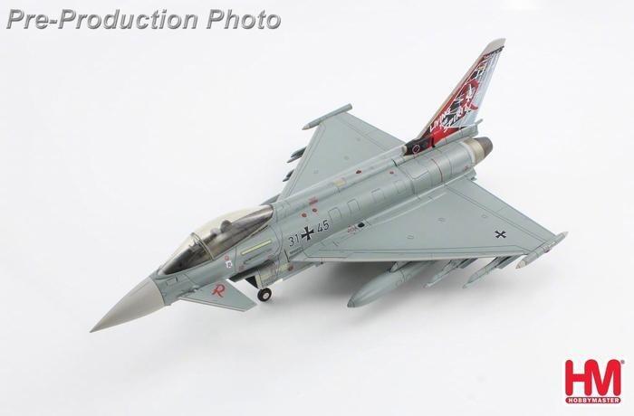 HA6622 德國空軍EF-2000彩繪31+45 Luftwaffe, 2021合金模型