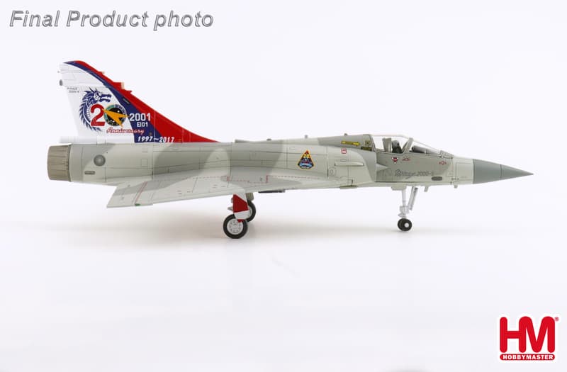 HA1621國軍Mirage 2000-5幻象20週年紀念彩繪機模型(無武裝)1/72成品HM