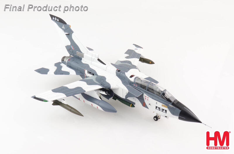 HA6713英國皇家空軍Tornado龍捲風式戰機模型1/72成品HM
