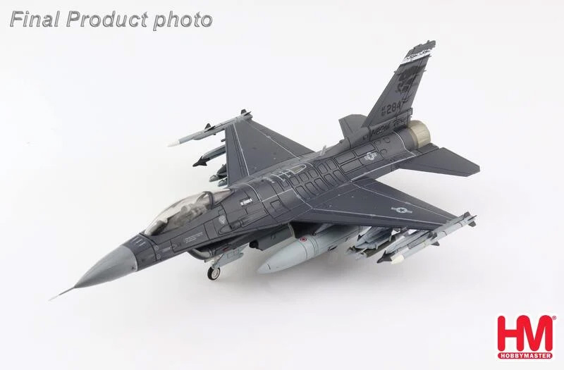 HA38002美國F-16C戰鬥機 國民警衛隊第120中隊模型