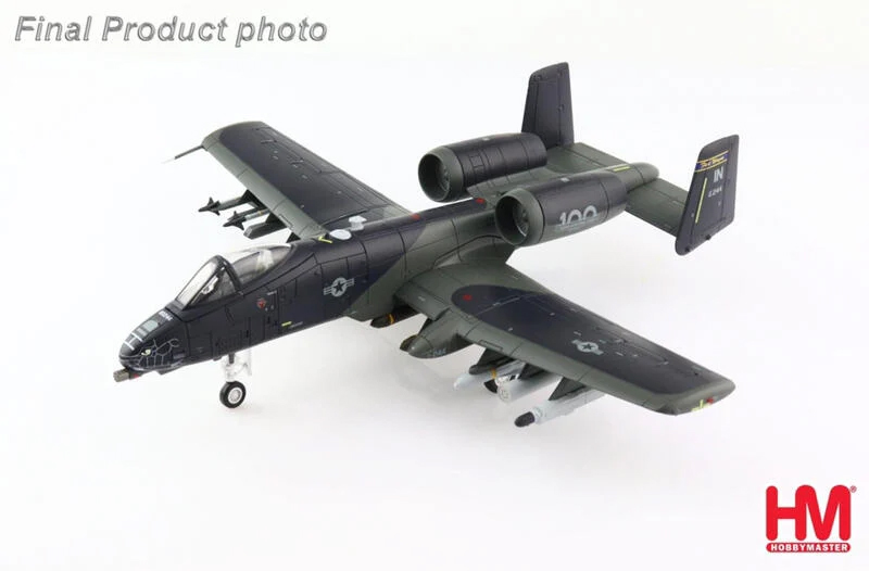 HA1332 A-10C攻擊機 黑蛇彩繪美印州航空國民兵成軍百年紀念模型