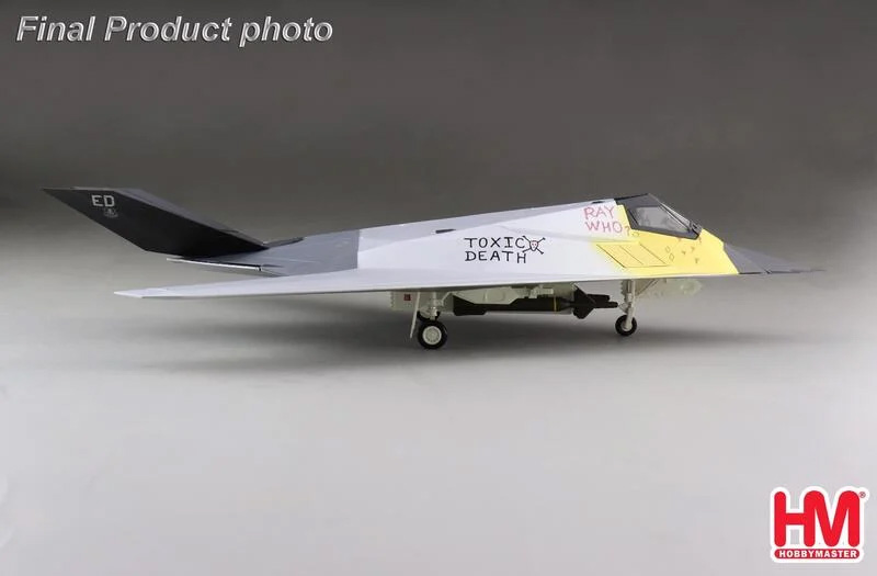 HA5810美國F-117A 夜鷹隱形轟炸機Toxic Death 79-10模型