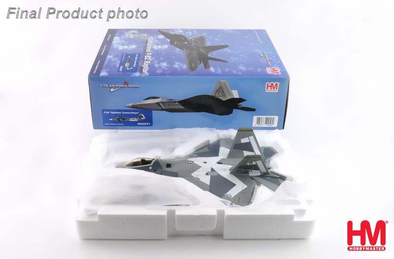 HA2831美國空軍F-22A 猛禽隱形戰機