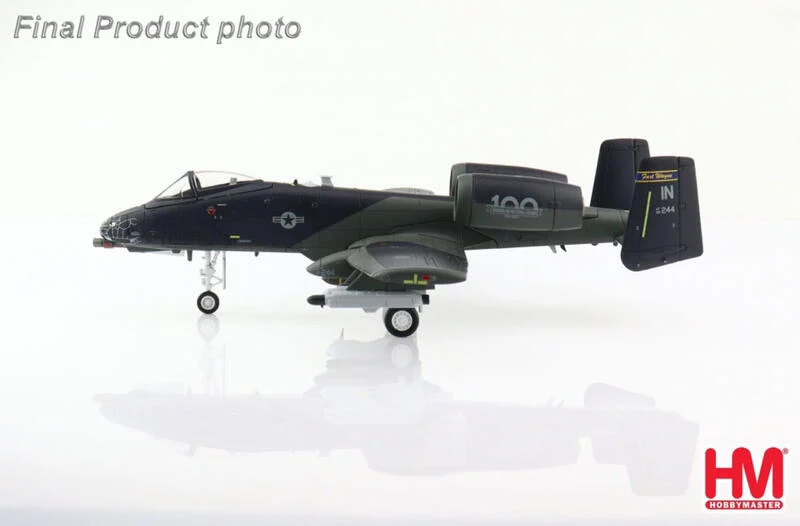 HA1332 A-10C攻擊機 黑蛇彩繪美印州航空國民兵成軍百年紀念模型