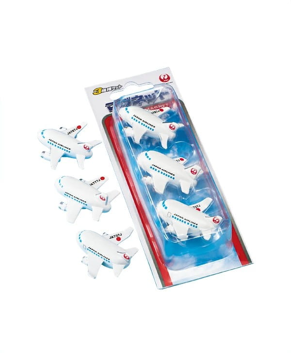 MZ604日本航空JAL客機磁鐵3入套組