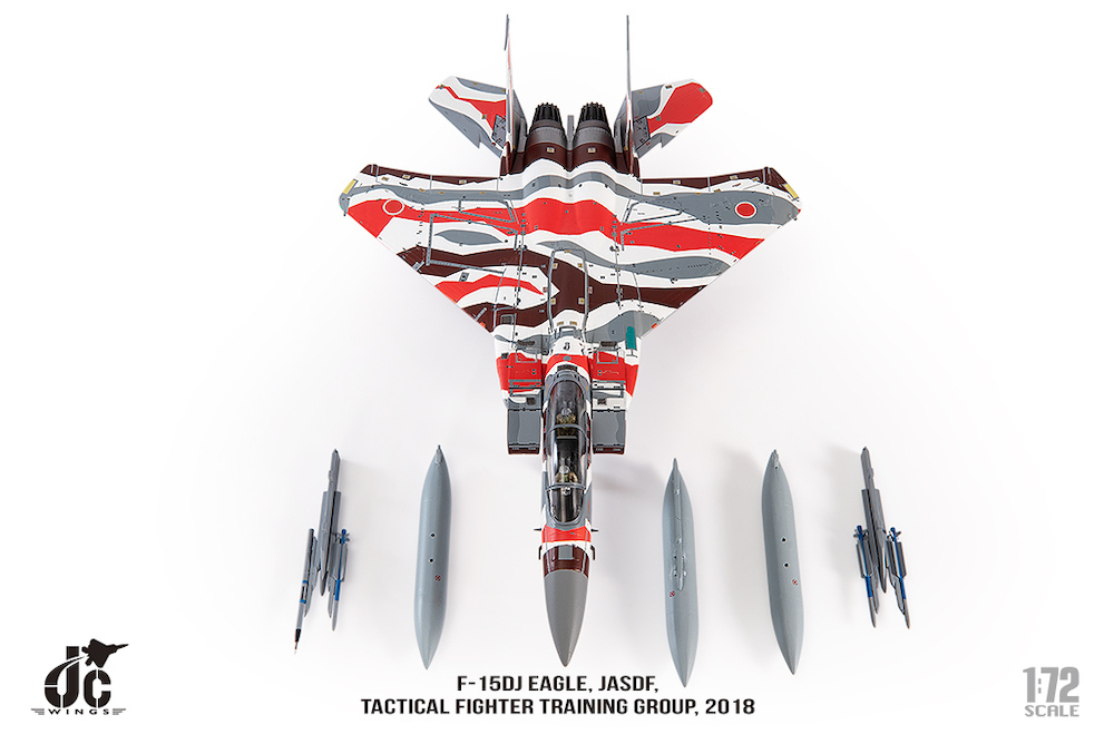 JCW-72-F15-024日本航空自衛隊飛行教導隊F-15DJ假想敵082模型
