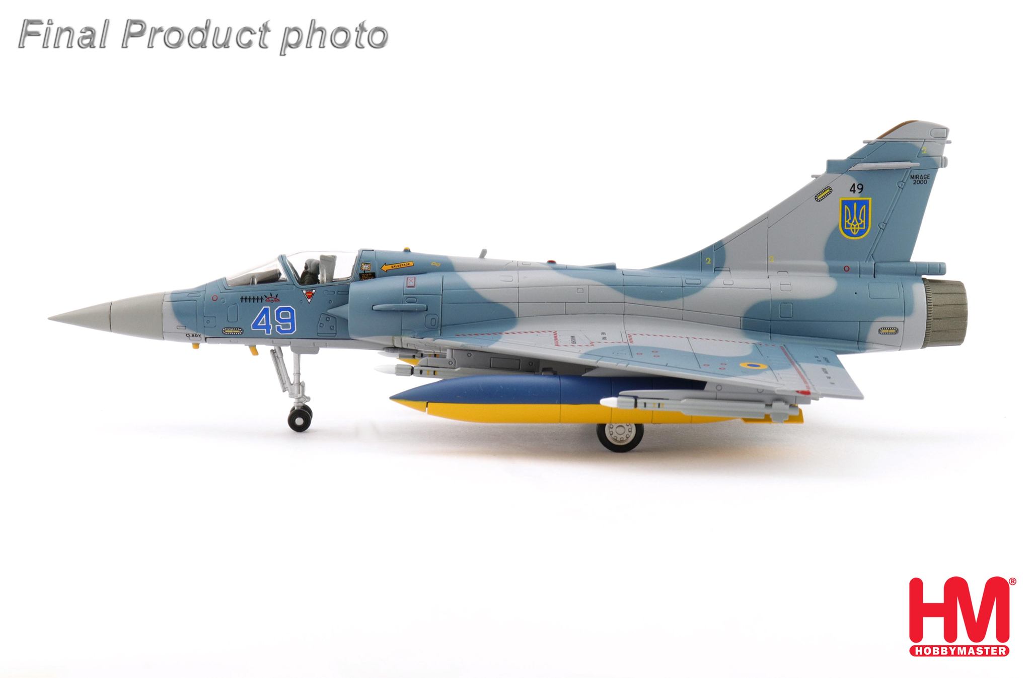 HA1622烏克蘭空軍Mirage 2000-5F 暴風影巡弋飛彈