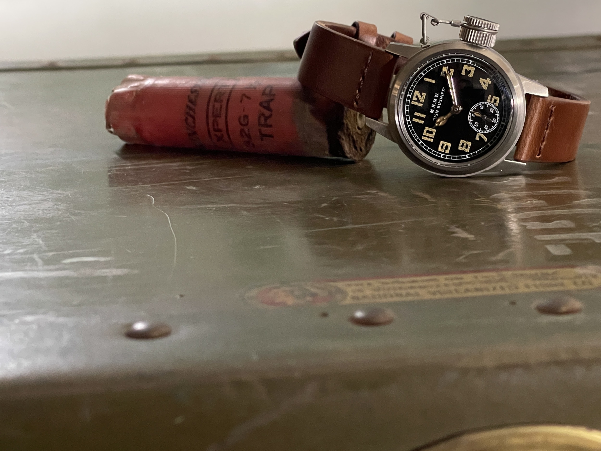 日本M.R.M.W.復刻軍錶 美國 Buships Small Second