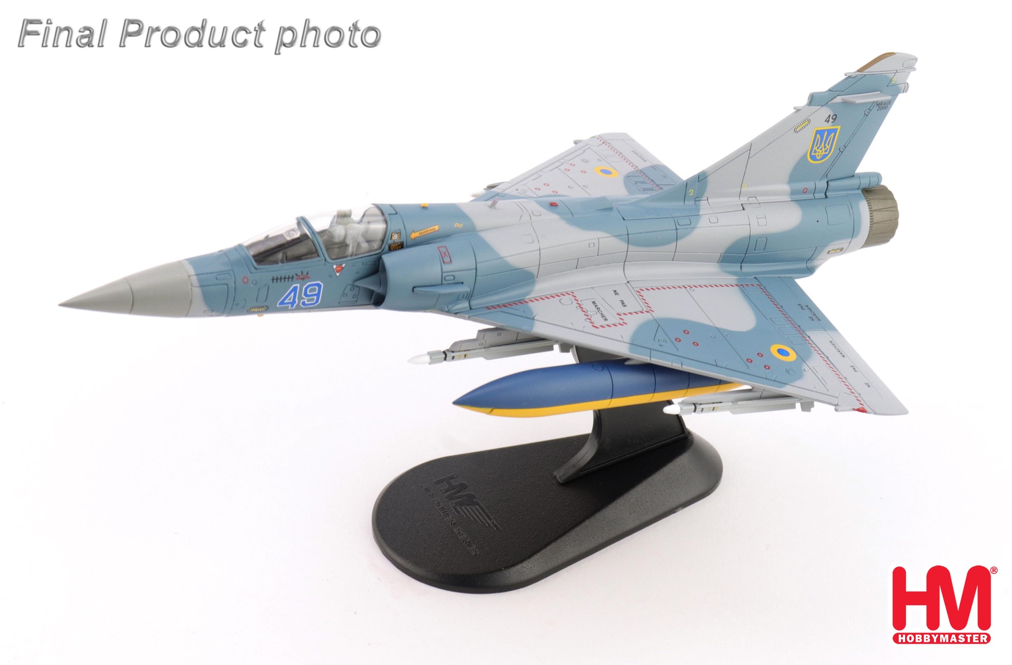 HA1622烏克蘭空軍Mirage 2000-5F 暴風影巡弋飛彈