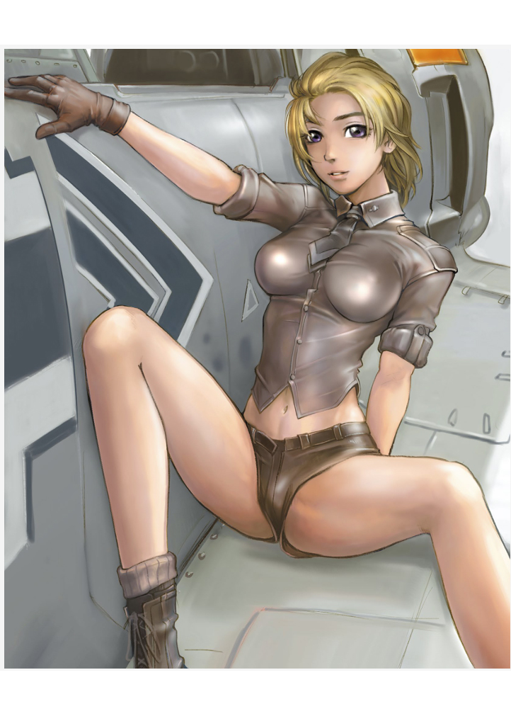 PIN-UP GIRLS 飛行女郎插畫 Kuratch！藝術畫冊