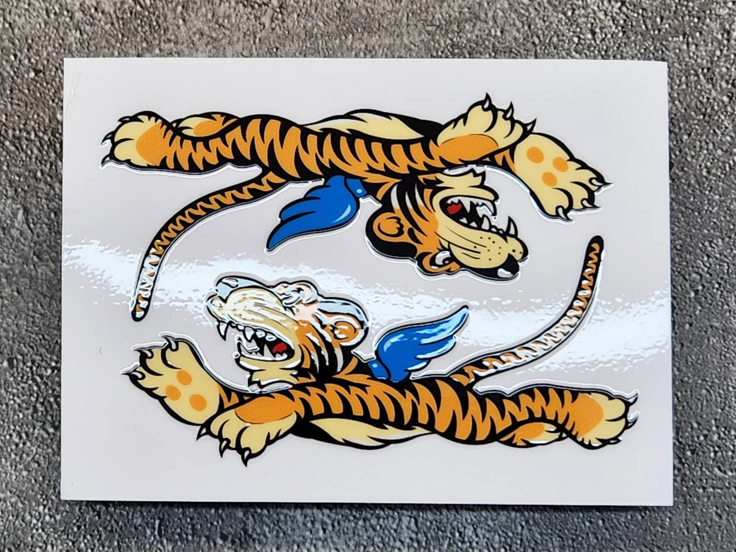 Flying Tiger飛虎隊 UV水晶貼紙