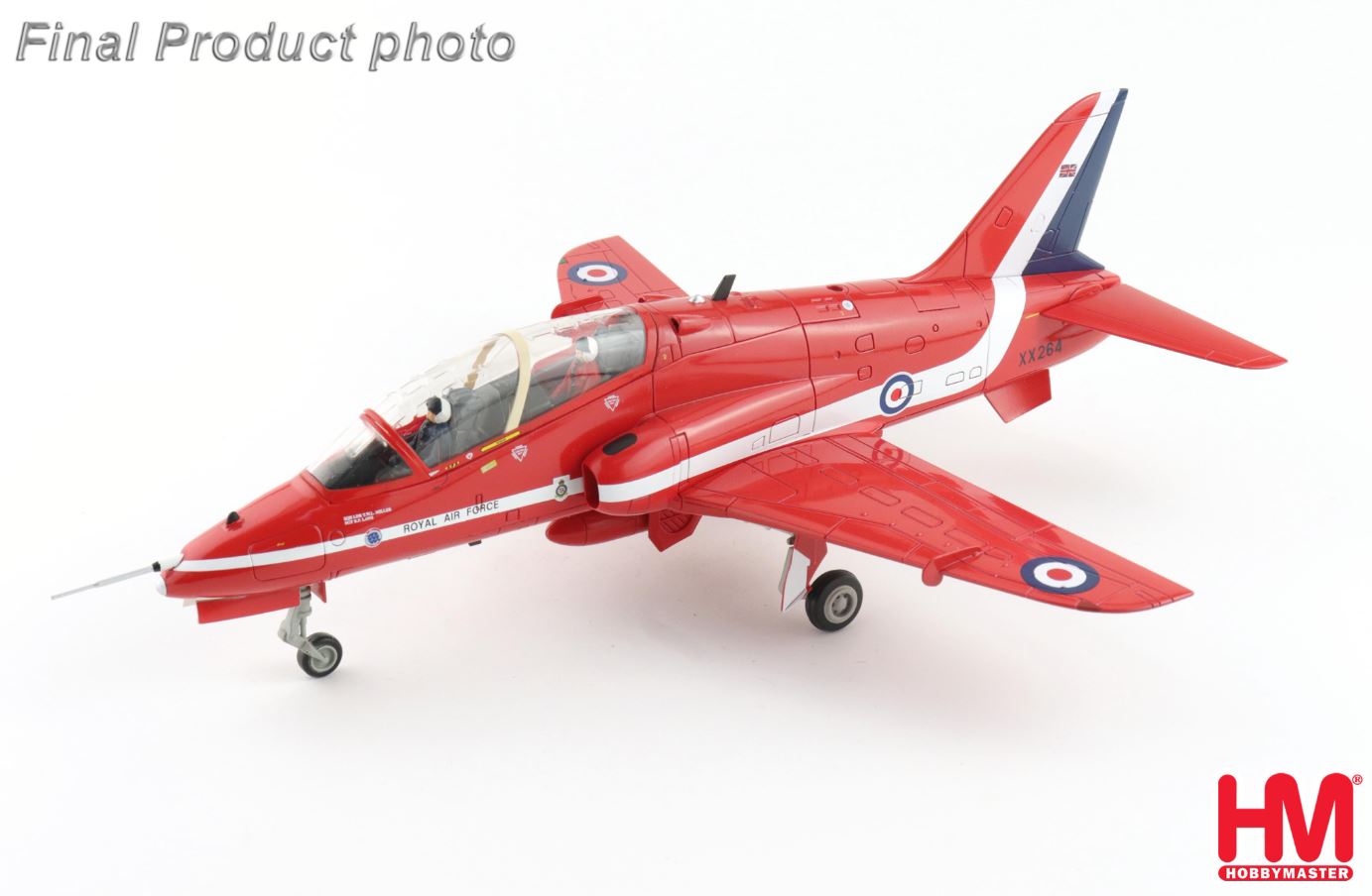 HU1003英國紅箭飛行表演隊Hawk T.1A XX264