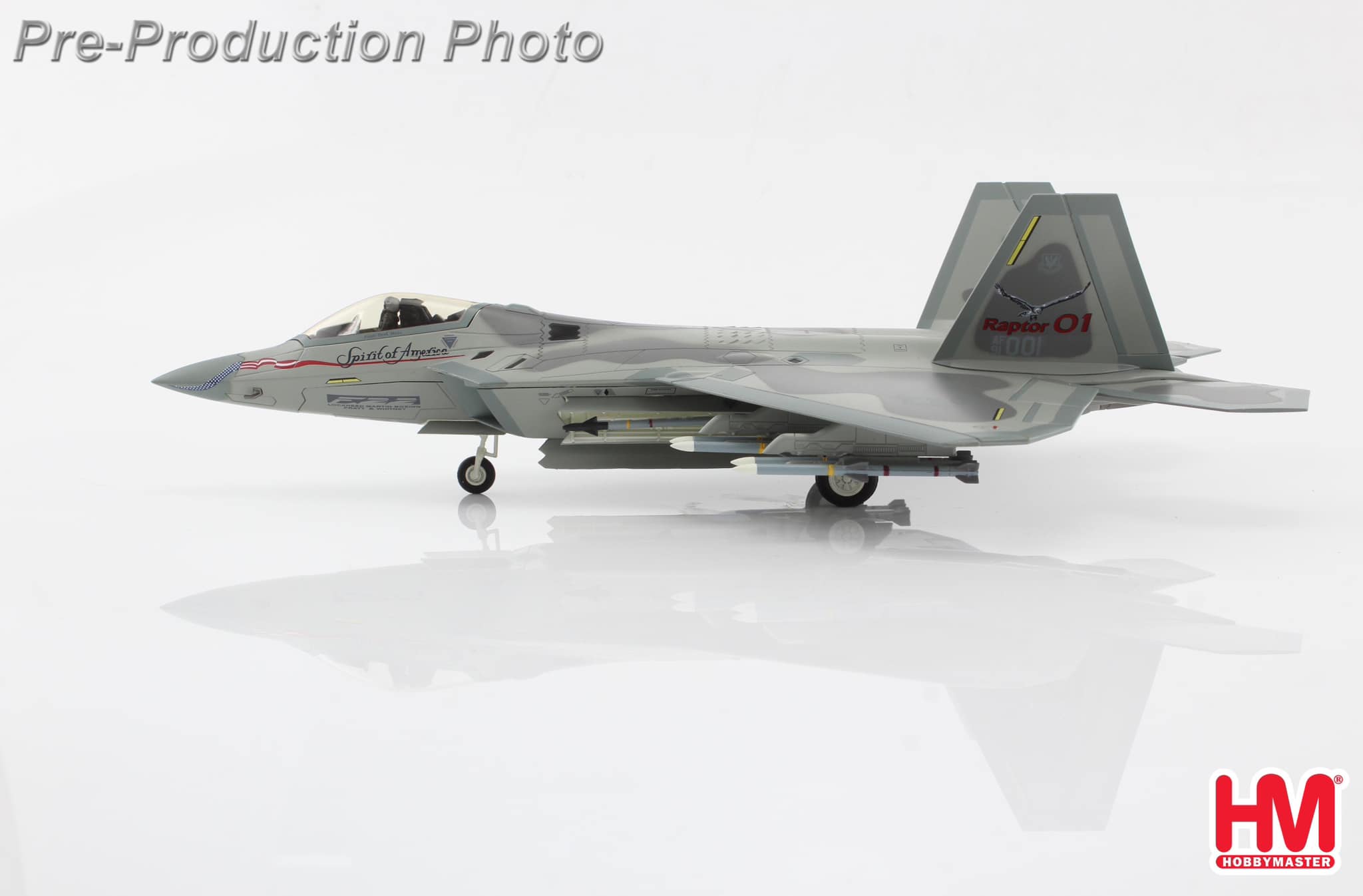 HA2811b 美國F-22A Raptor猛禽美國精神號
