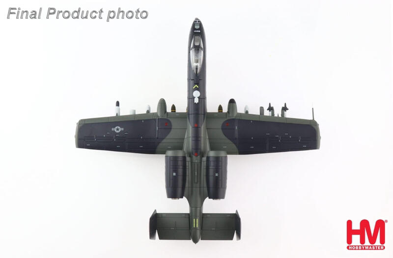 HA1332 A-10C攻擊機 黑蛇彩繪美印州航空國民兵成軍百年紀念模型