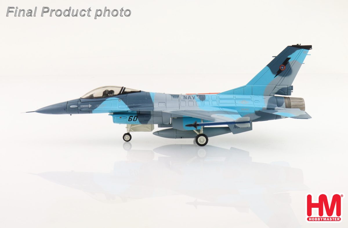 HA38018美國海軍F-16A “NSAWC Adversary” 合金模型