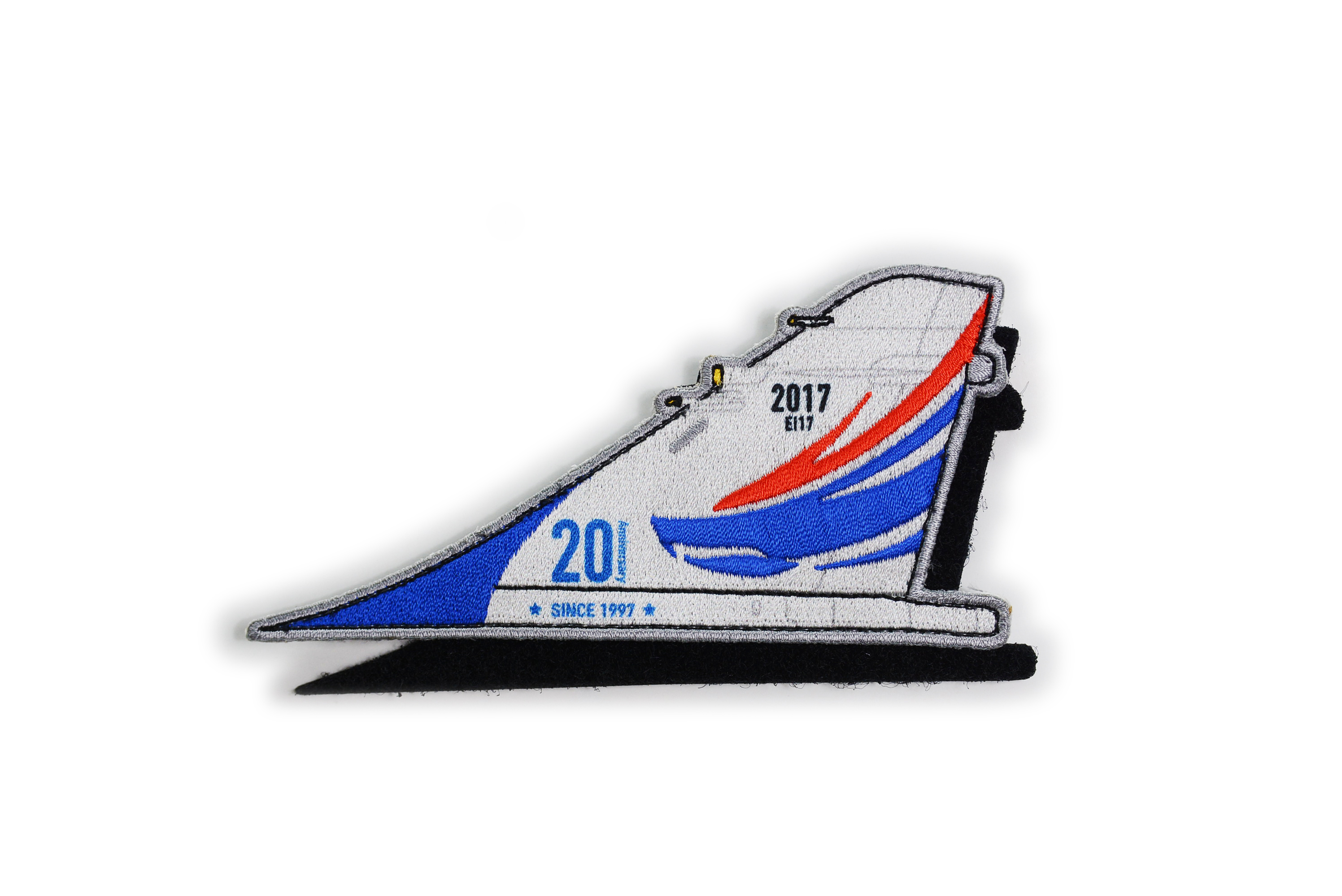 P0111 空軍第二聯隊幻象Mirage 2000-5尾翼繡章(有魔鬼氈)