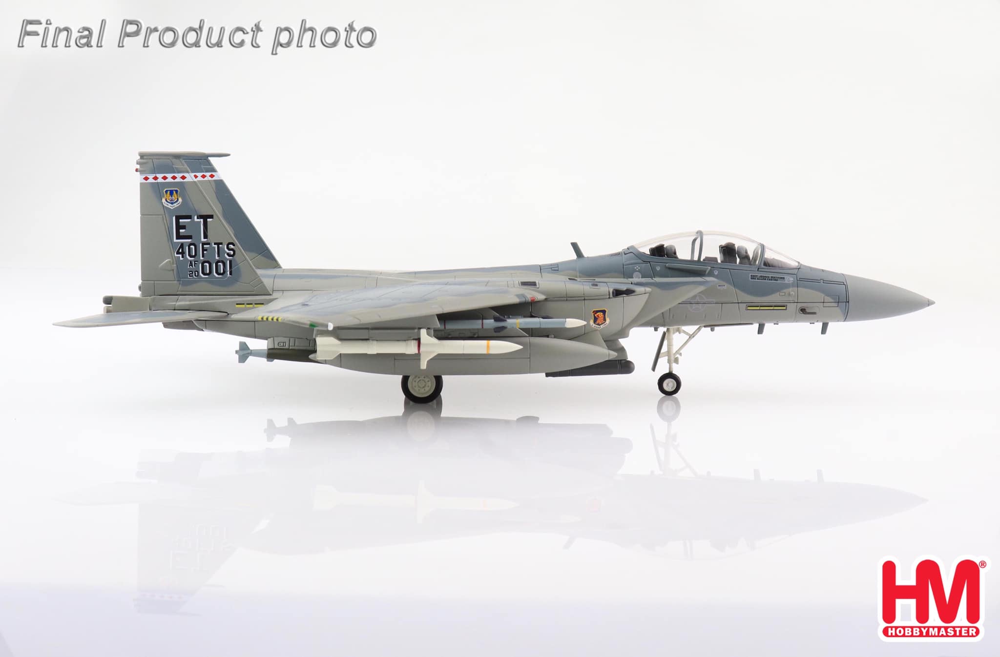 HA4562美國F-15EX 新一代打擊鷹20-0001, 40 FTS 模型