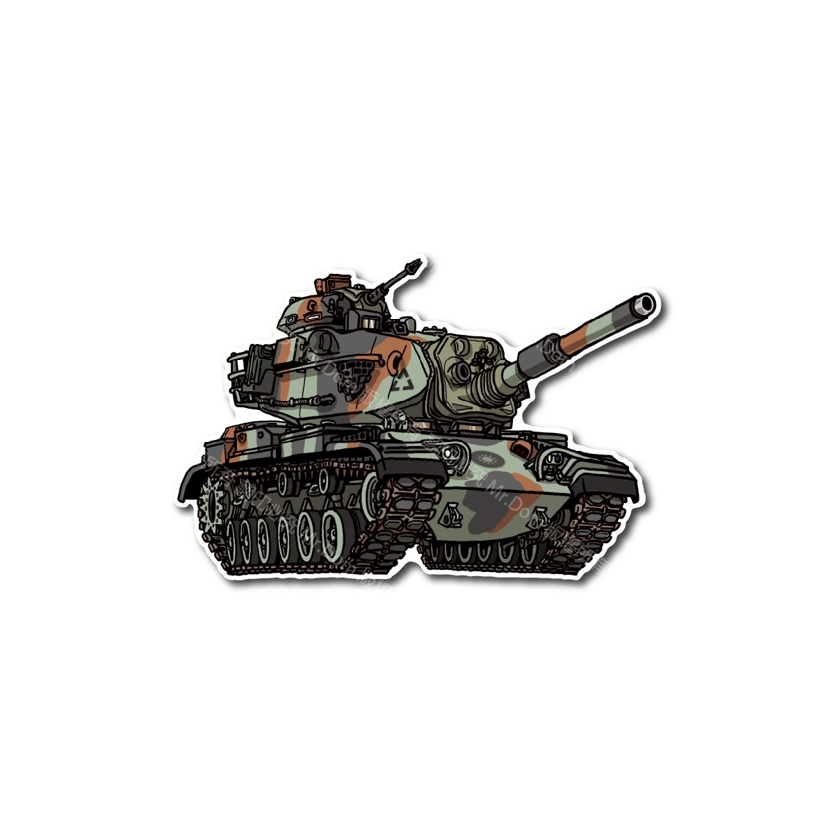 國軍M60A3 TTS主戰坦克