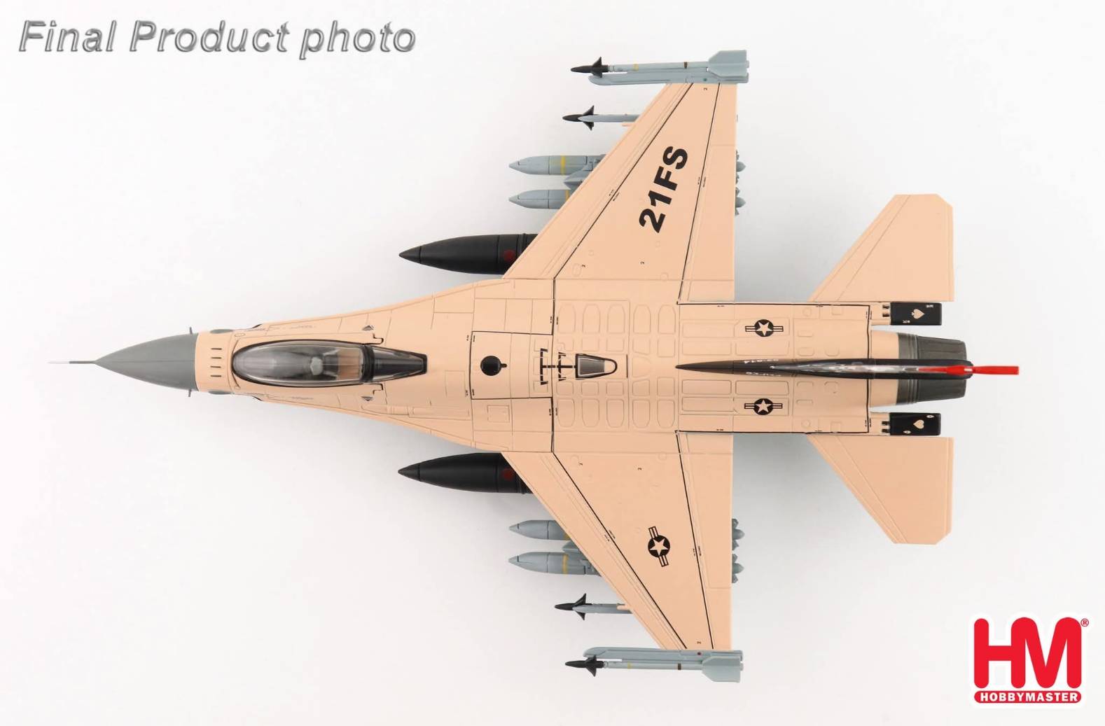HA38070美國21隊F-16VPlay to Win彩繪機1/72模型