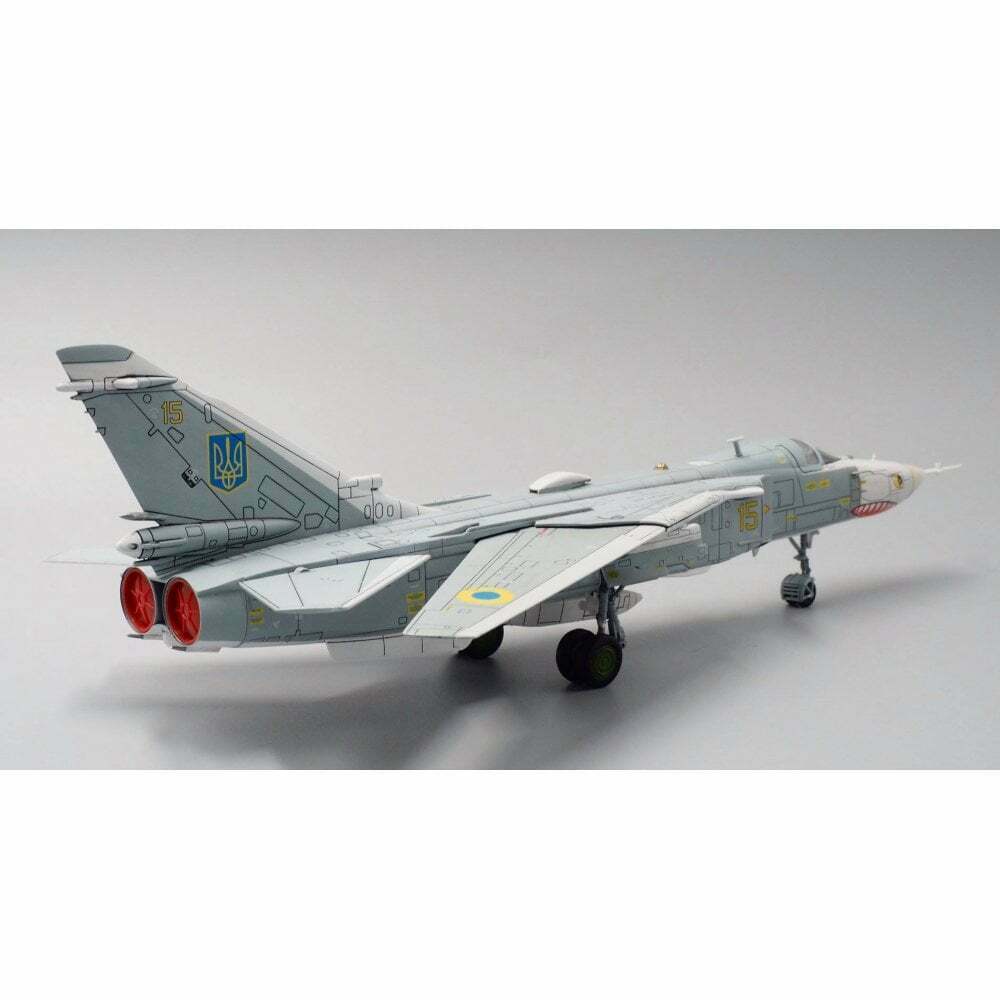 CA722402烏克蘭Su-24M鯊魚嘴Yellow 15合金成品1/72模型