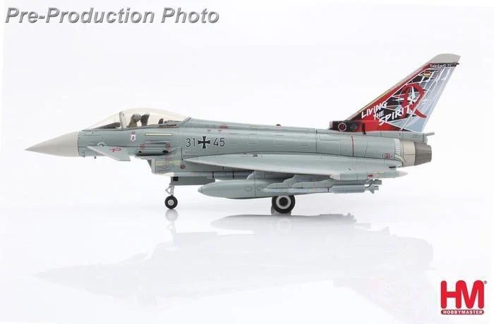 HA6622 德國空軍EF-2000彩繪31+45 Luftwaffe, 2021合金模型