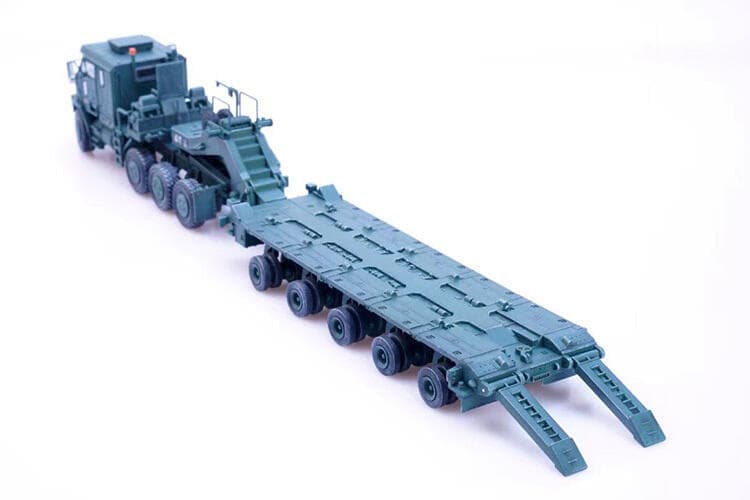 美國M1070(軍綠色)坦克重型裝備運輸車12206PB鐵流