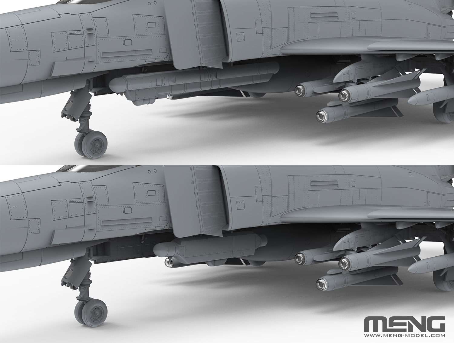 LS-015美國野鼬鼠F-4G戰鬥機1/48模型