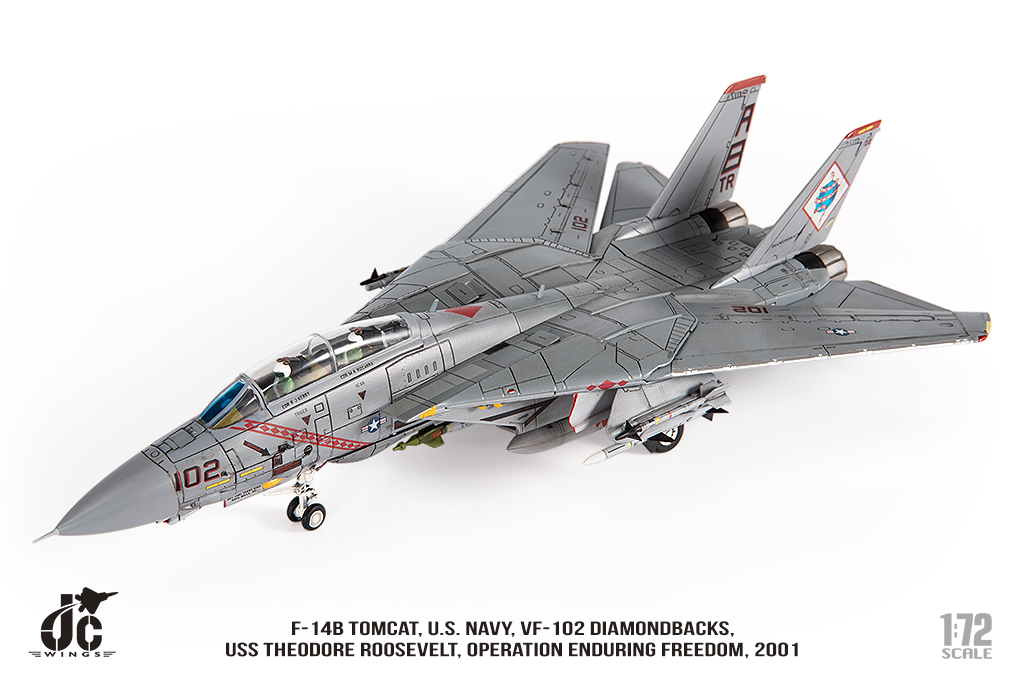 美國海軍F-14B雄貓式戰機VF-102中隊 JCW-72-F14-024