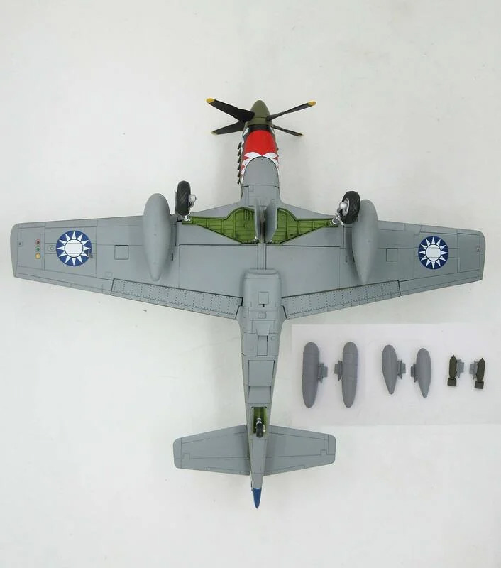 HA8510 國軍P-51C野馬Mustang 32Sq模型1/48成品