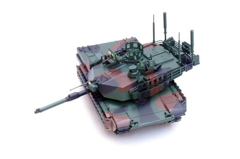 陸軍M1A1 SEP TUSK II坦克(北約三色)模型1/72鐵流Panzerkampf(無兵人)12210PB