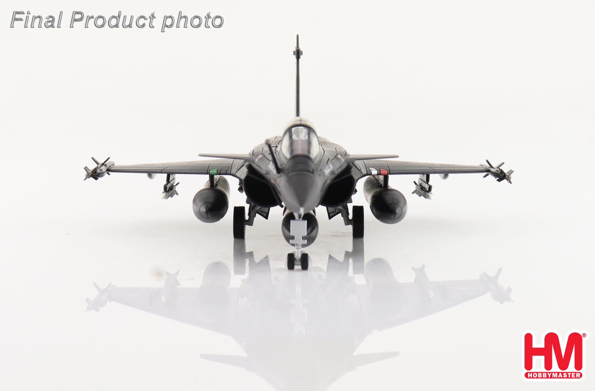 HA9607法國空軍Rafale C01飆風戰機1992 法因堡航展模型