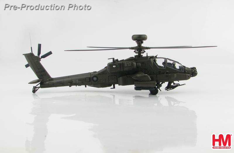 HH1206陸軍航空601旅Apache阿帕契AH-64E攻擊直升機模型