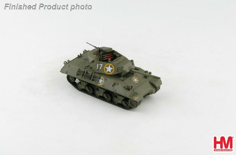 HG3423 美軍M10狼獾反坦克殲擊車Tank Destroyer,1943坦克模型