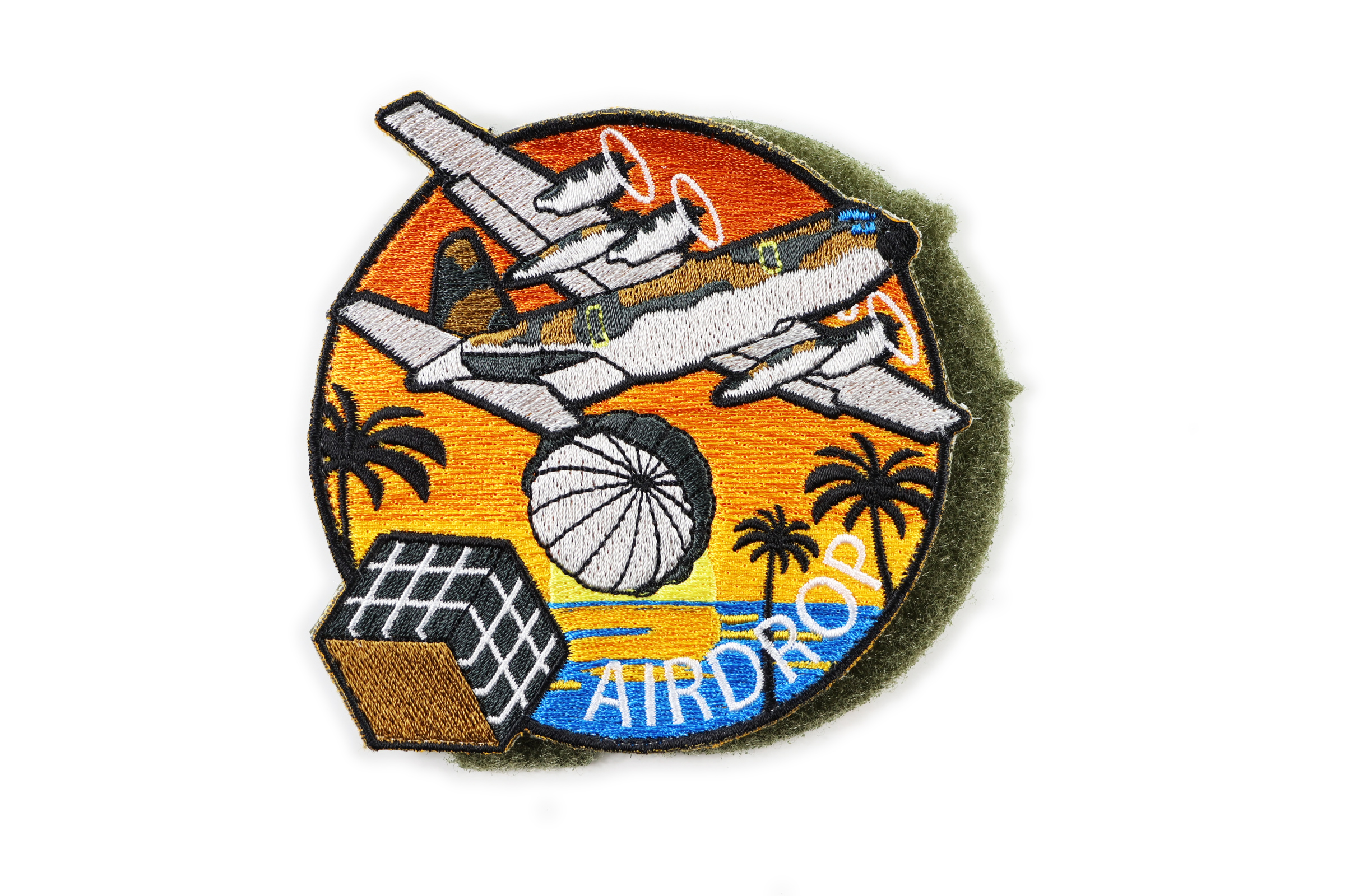 P0180空軍C-130H空投章(有魔鬼氈)