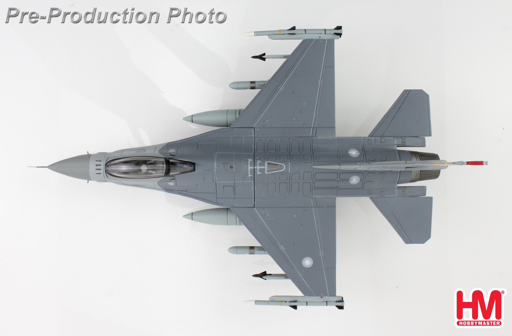 HA38071國軍F-16A #6677中緬印戰區彩繪