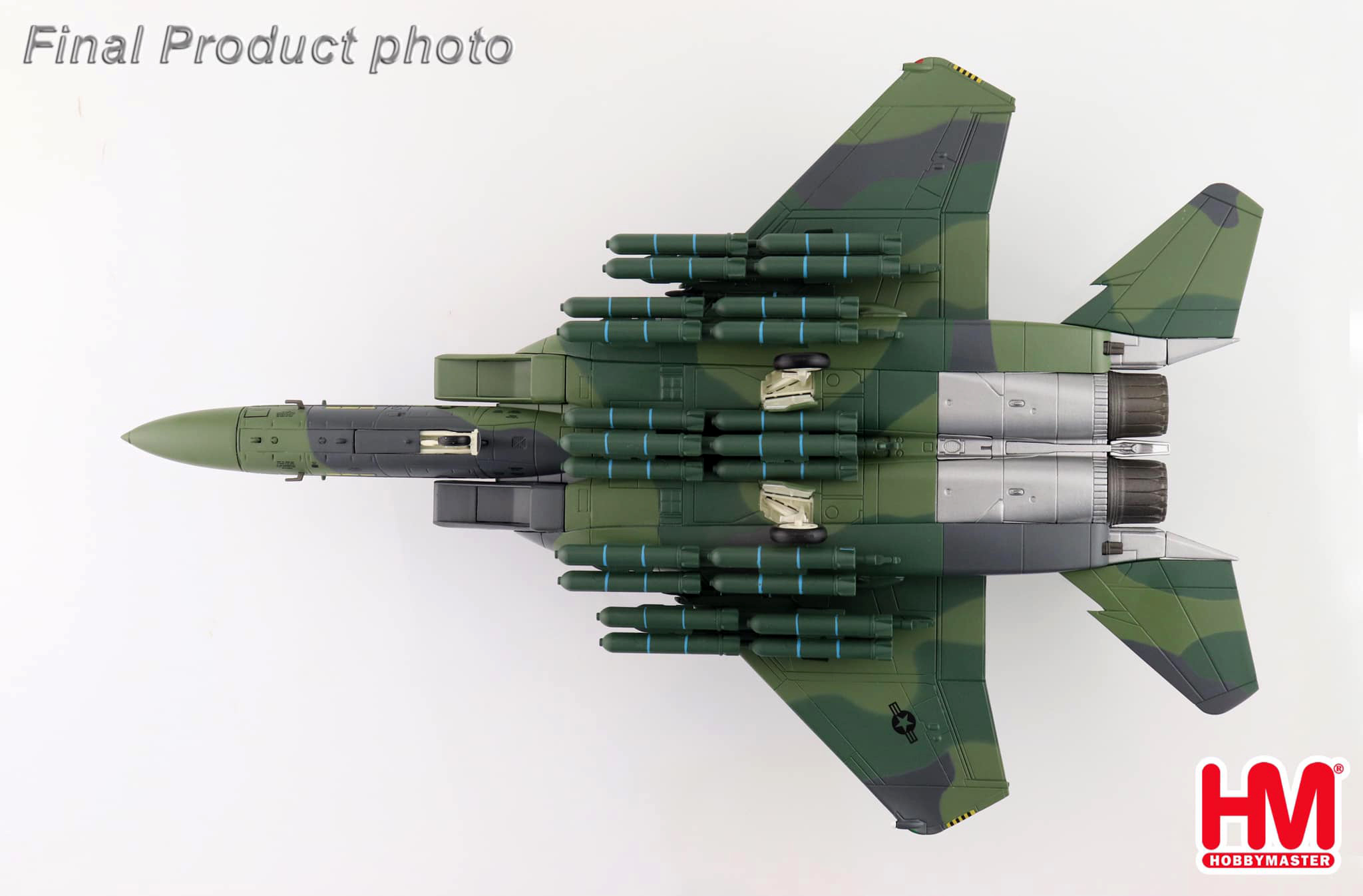 HA4597美國空軍F-15B改E炸彈卡車原型機模型