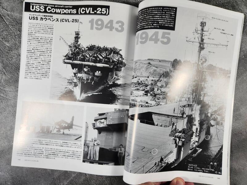 美國航空母艦1920-1945資料照片集
