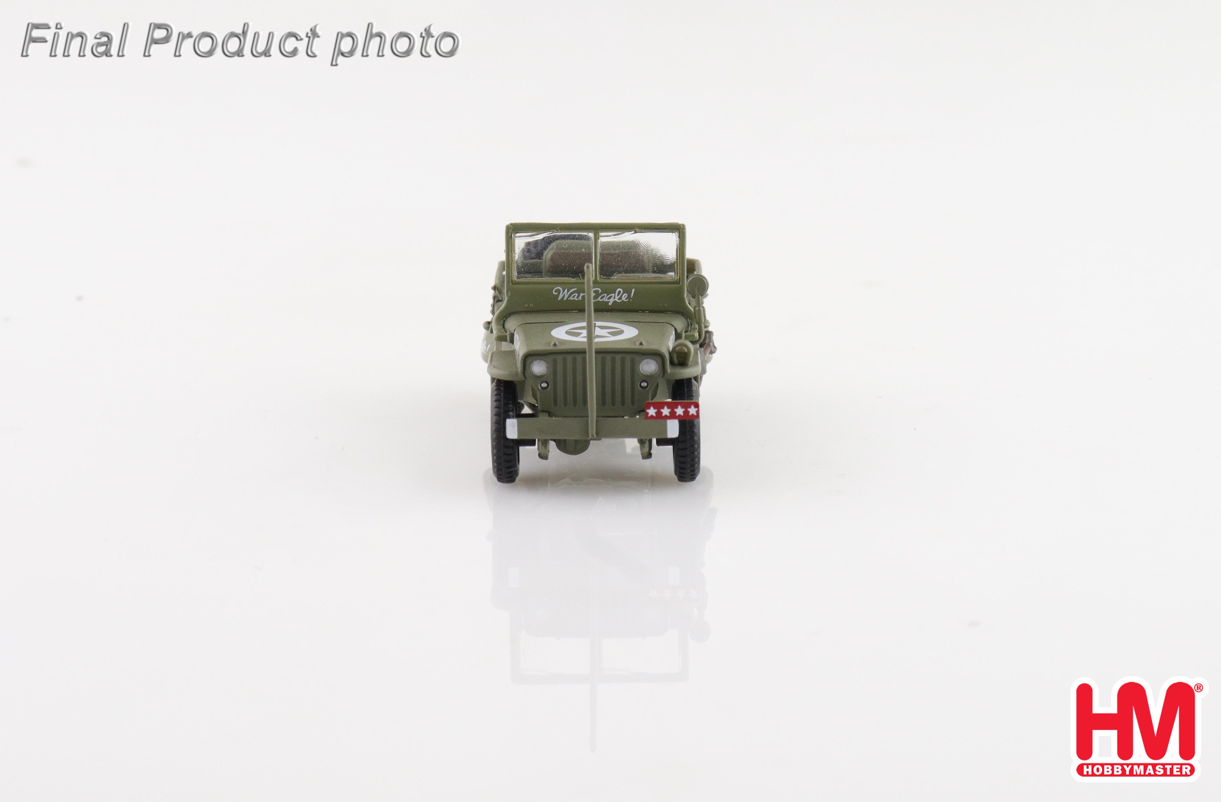美國1/4噸軍用吉普車“喬治·巴頓將軍”1945年 HG4215