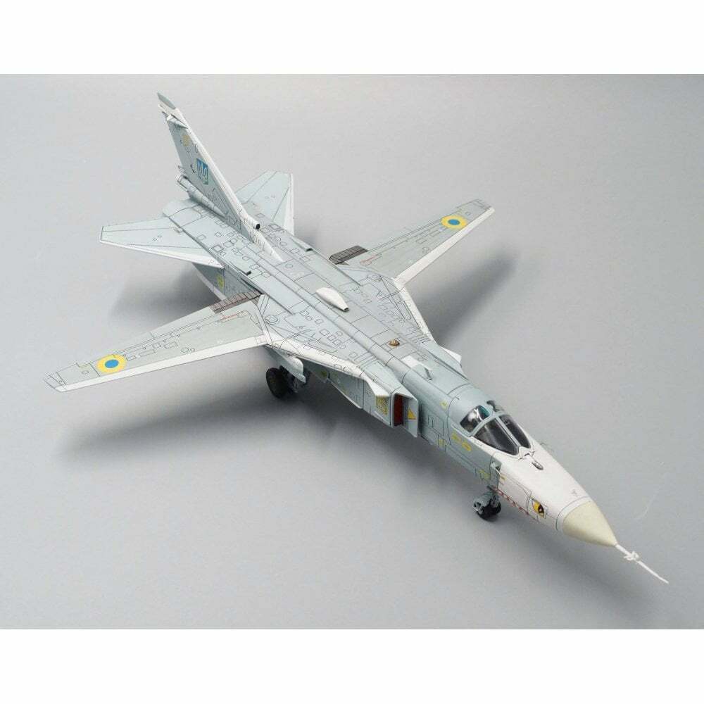 CA722402烏克蘭Su-24M鯊魚嘴Yellow 15合金成品1/72模型