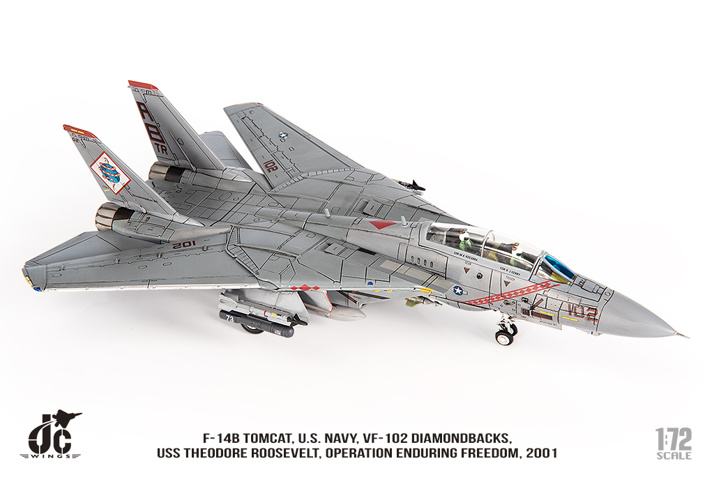 美國海軍F-14B雄貓式戰機VF-102中隊 JCW-72-F14-024
