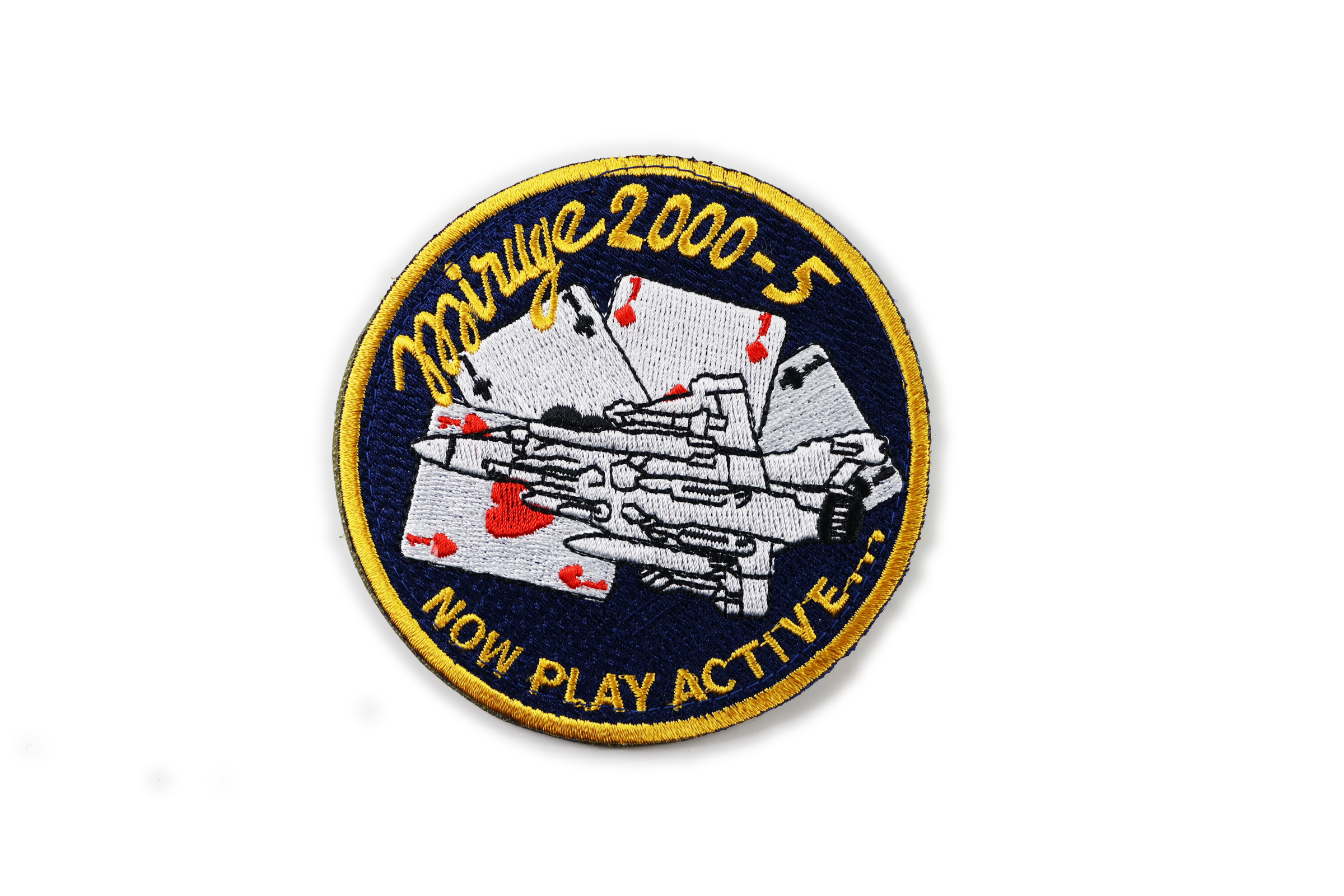 P0179空軍幻象Mirage2000-5法國換訓章(有魔鬼氈)