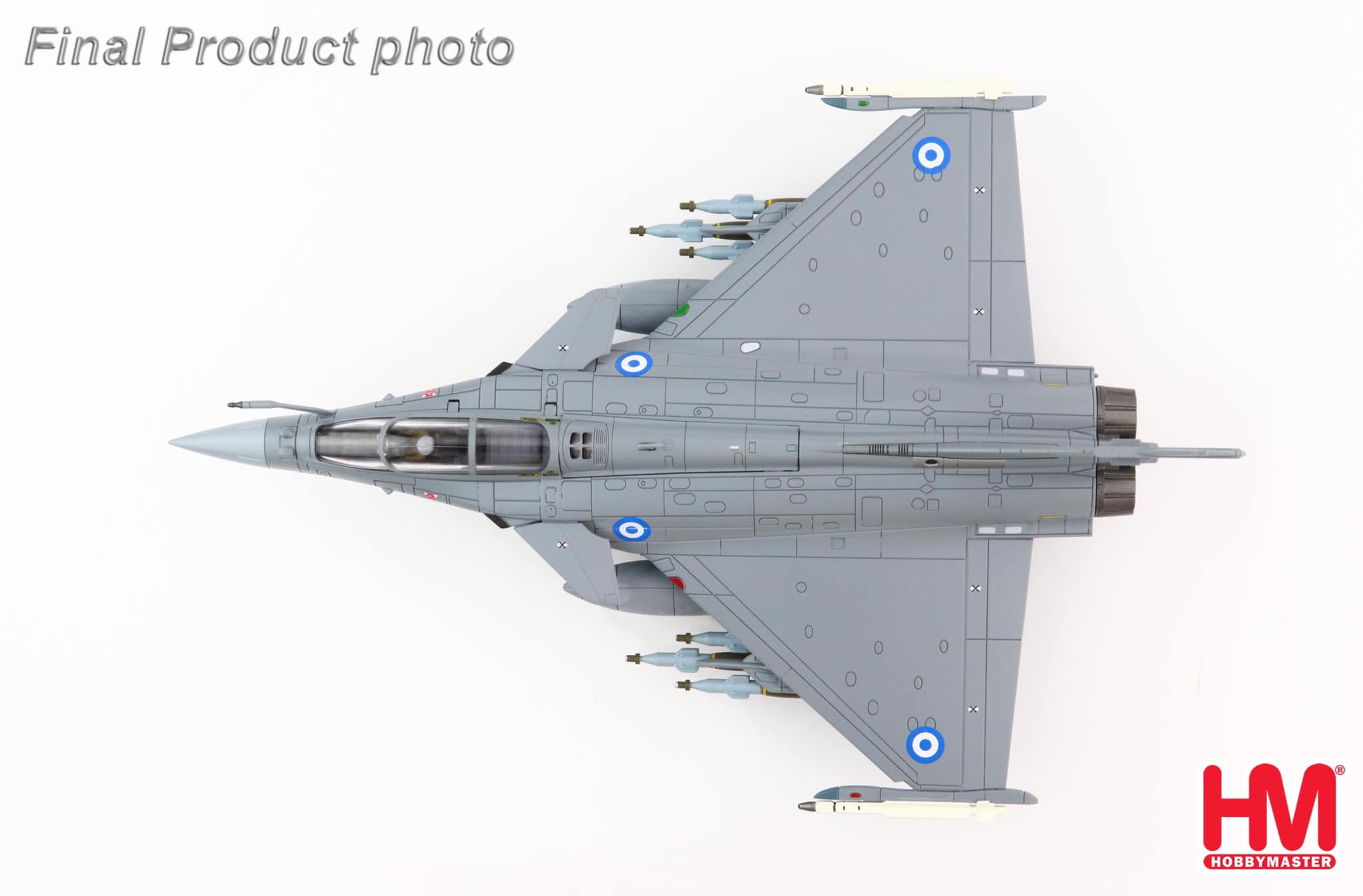 HA9604希臘空軍Rafale C飆風戰機模型
