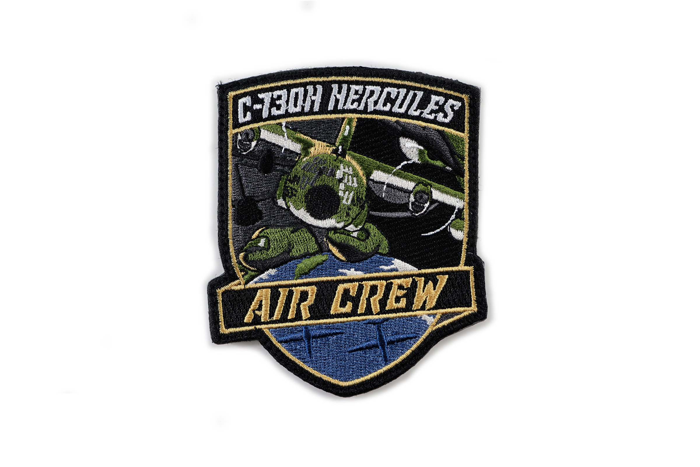 P0183空軍C-130H空勤組員章(有魔鬼氈)