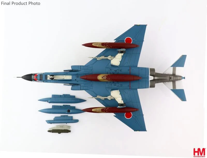 HA19029日本航空自衛隊501飛行隊RF-4E(海洋迷彩)除役彩繪2020模型