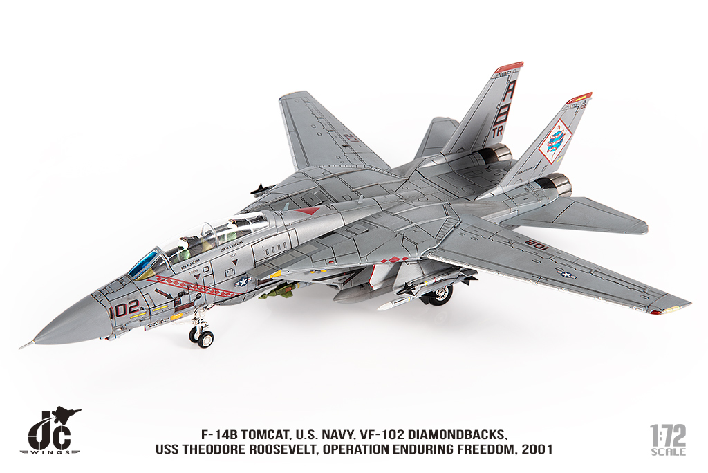 美國海軍F-14B雄貓式戰機VF-102中隊 JCW-72-F14-024