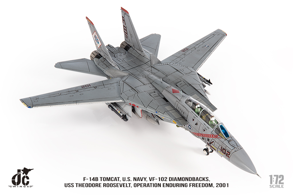 美國海軍F-14B雄貓式戰機VF-102中隊 JCW-72-F14-024