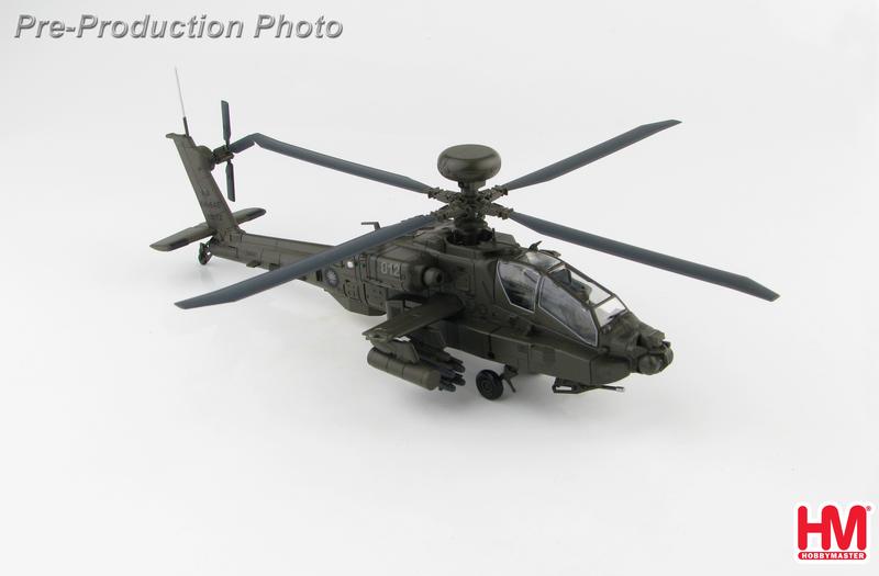 HH1206陸軍航空601旅Apache阿帕契AH-64E攻擊直升機模型