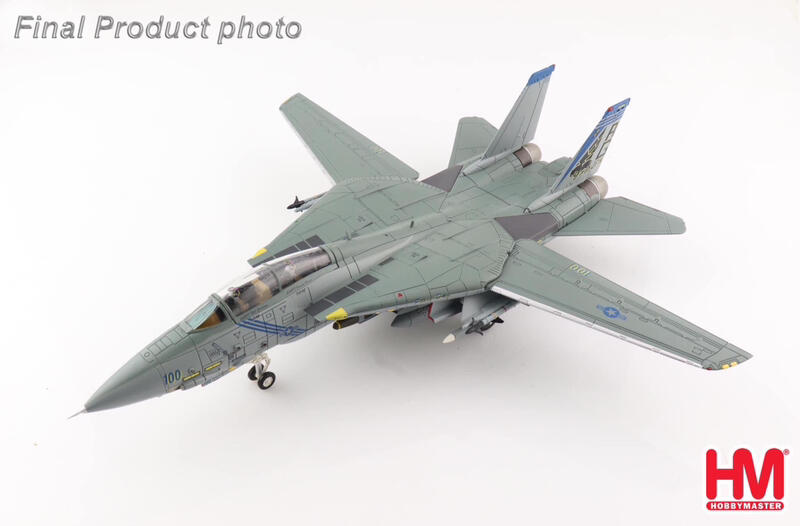 HA5243美國海軍F-14B戰機VFA-143嘔吐犬模型1