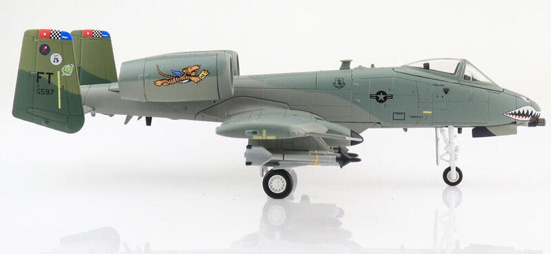 HA1333飛虎鯊魚嘴彩繪A-10C攻擊機第75中隊模型
